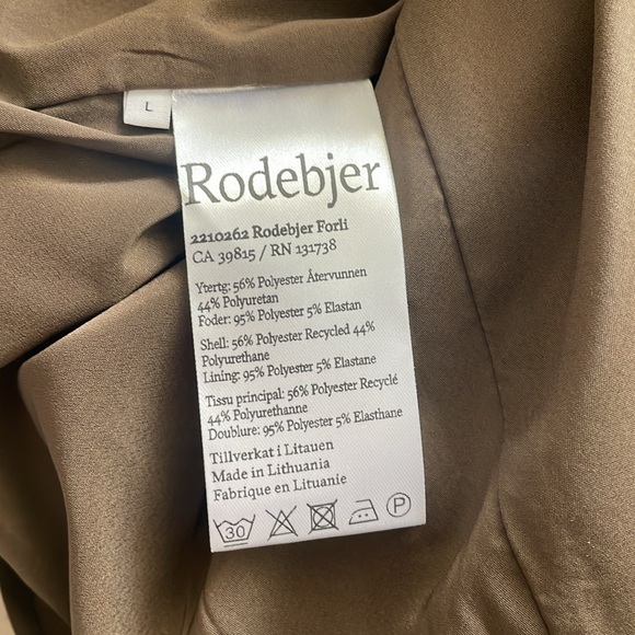 Rodebjer Forli faux leather midi skirt NWT - Picture 11 of 16